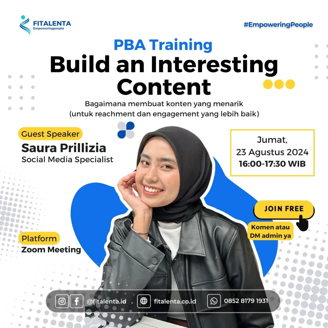 PBA Training: Build an Interesting Content